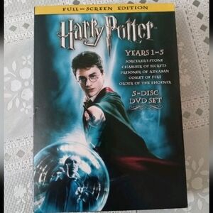 Harry Potter Years 1-5 (DVD, 2008, 5-Disc, Full Screen Edition